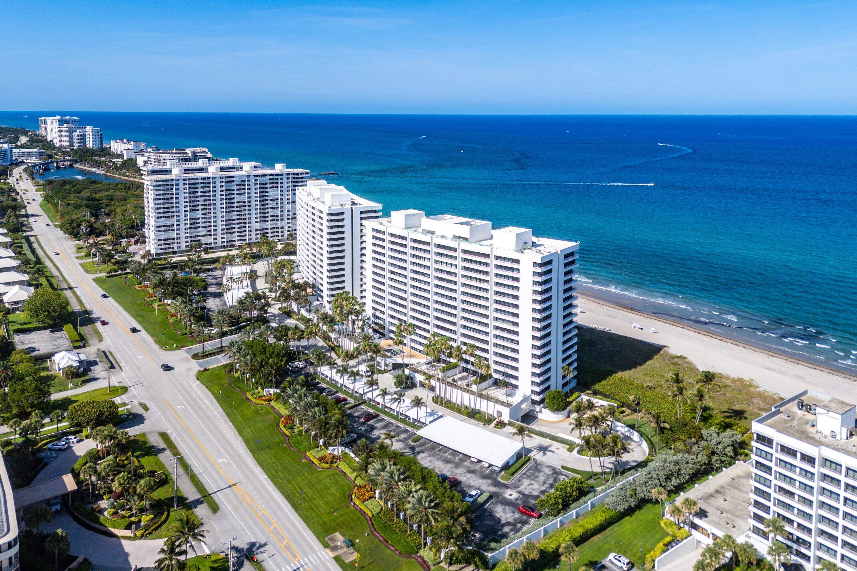 1500 South Ocean Boulevard, Unit 604 Boca Raton, FL 33432 - Photo 53 of 61 a view of building with an outdoor space
