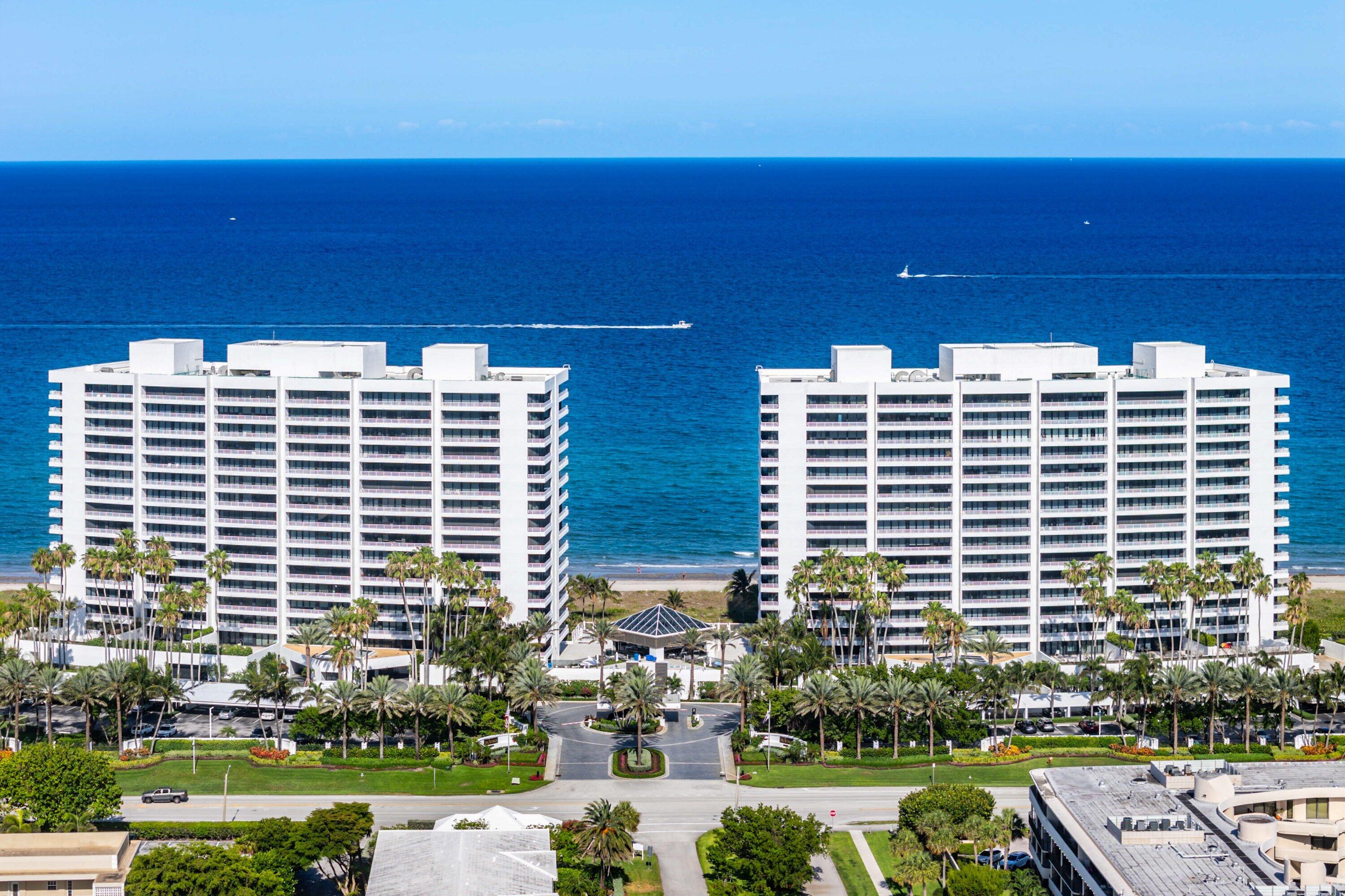 1500 South Ocean Boulevard, Unit 604 Boca Raton, FL 33432 - Photo 54 of 61 a front view of a building with outdoor space