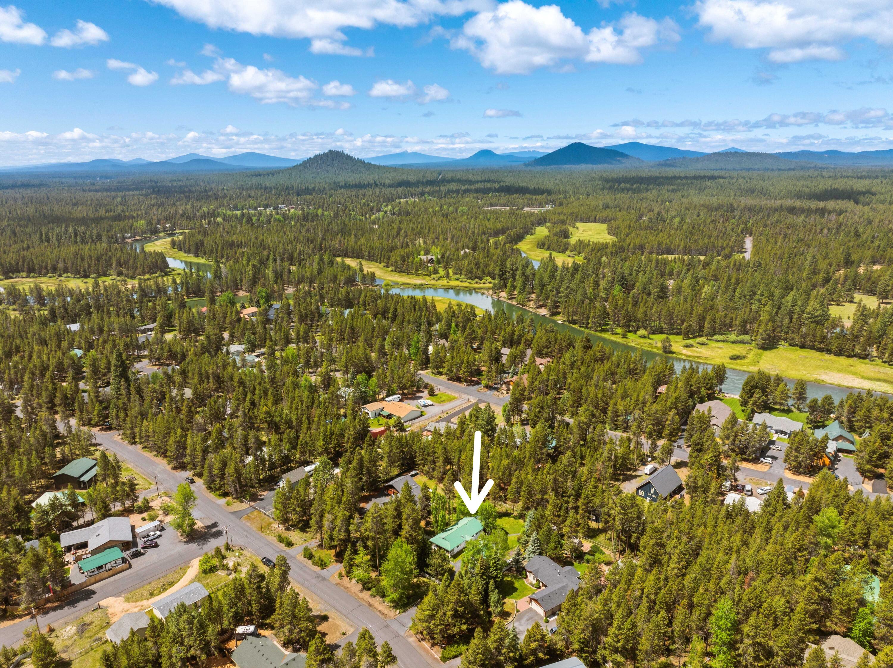 55885 Osprey Road Bend, OR 97707 - Photo 51 of 58 Aerial view of the property looking West.
