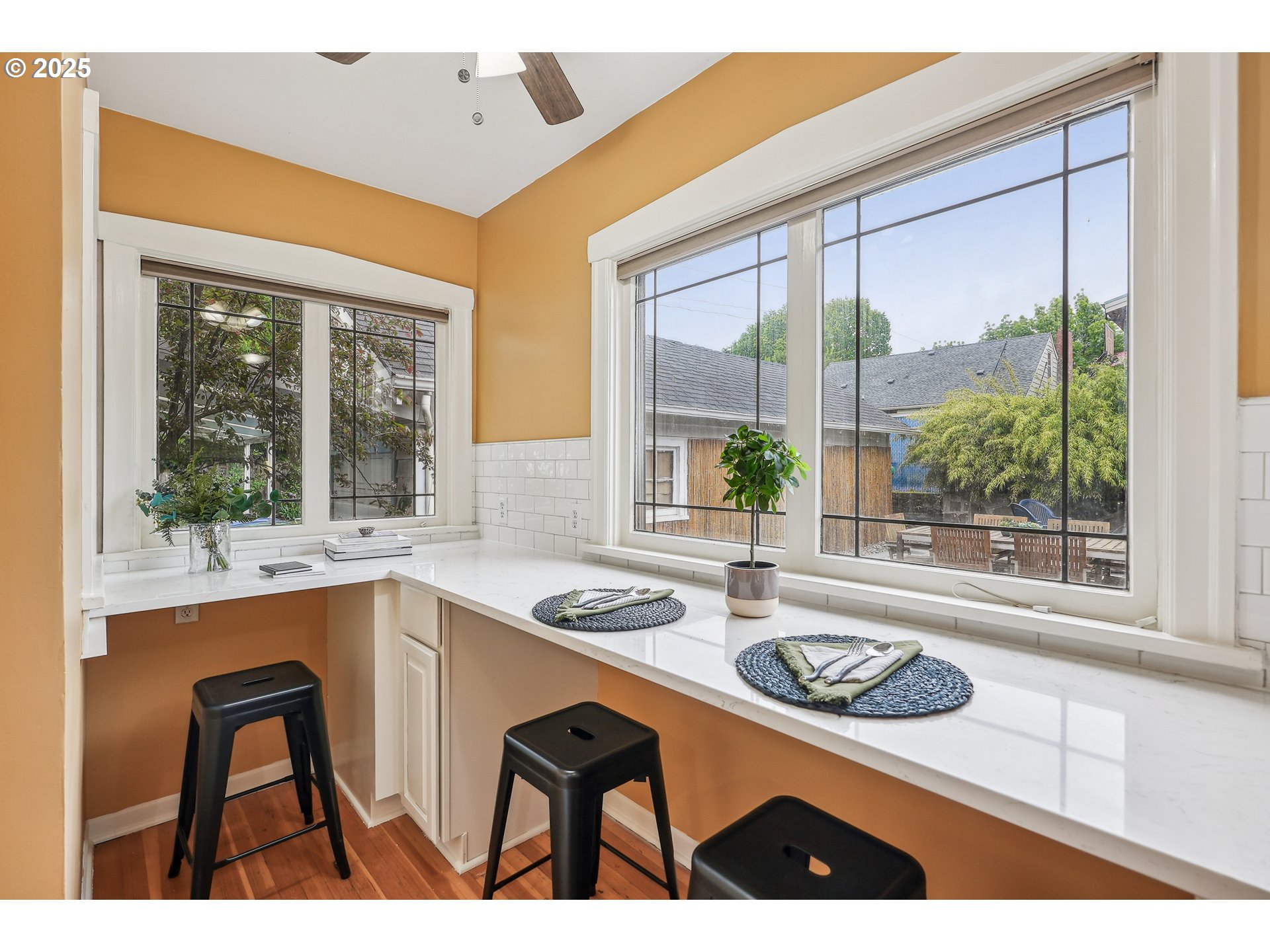 4324 Southeast 28th Avenue Portland, OR 97202 - Photo 14 of 42 a open kitchen with a sink stove and microwave