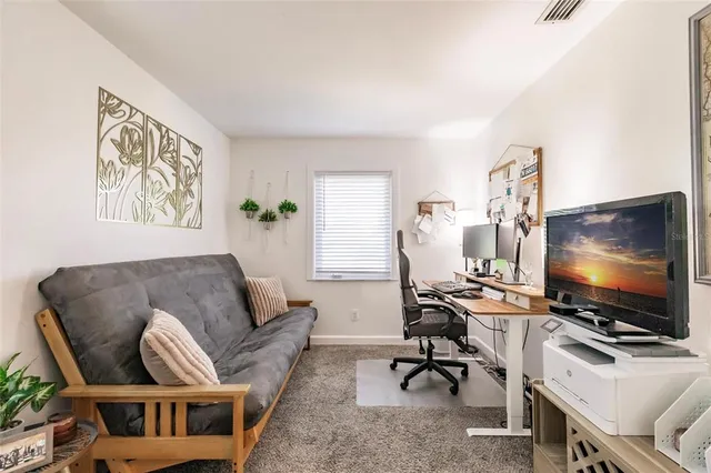 a room with storage and utility