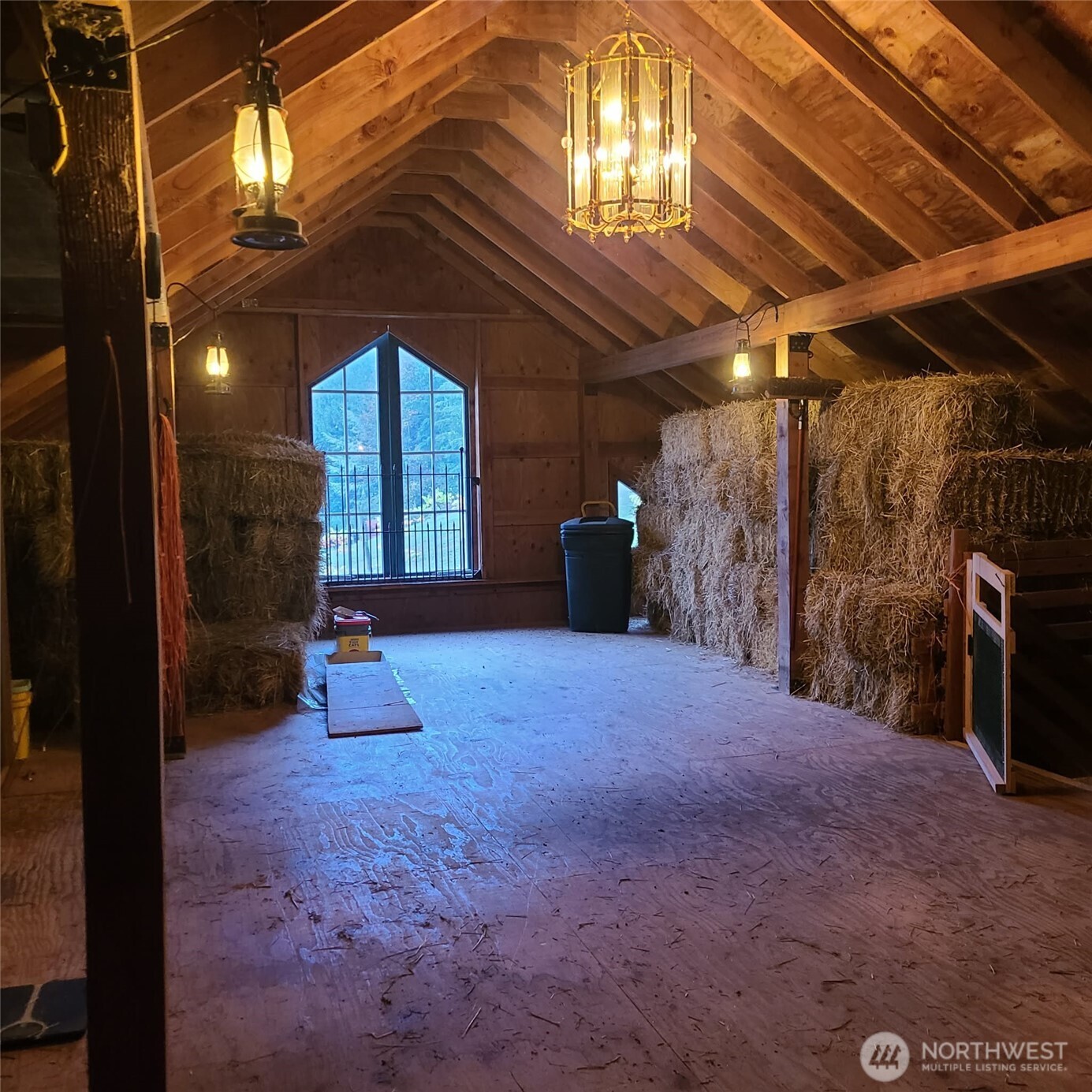 12832 Hunter Road Southwest Rochester, WA 98579 - Photo 28 of 40 a view of empty room with windows
