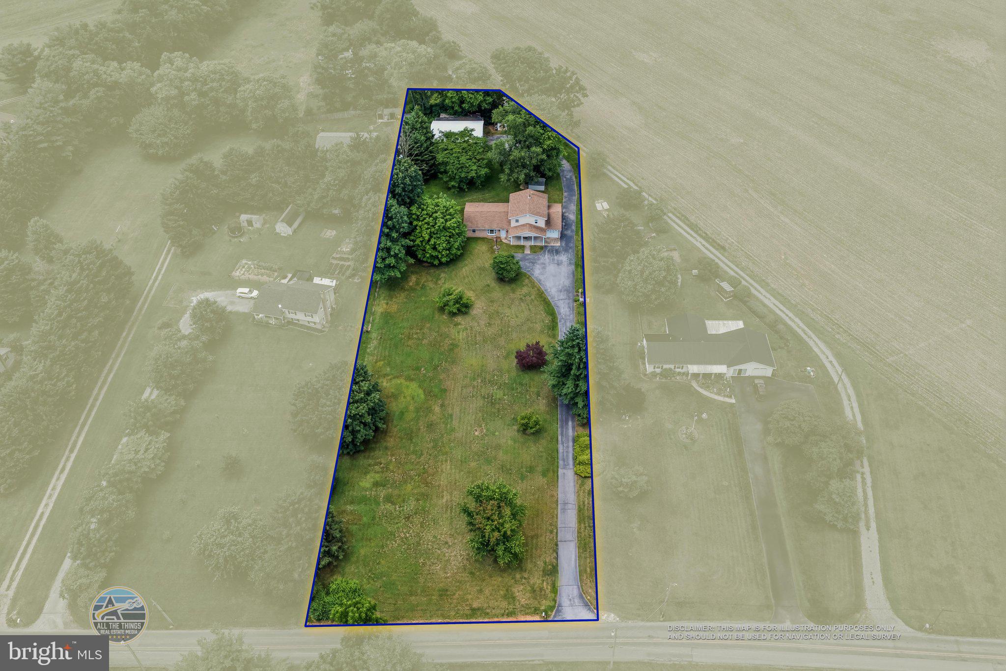11728 White Hall Road Smithsburg, MD 21783 - Photo 70 of 71 Property Aerial