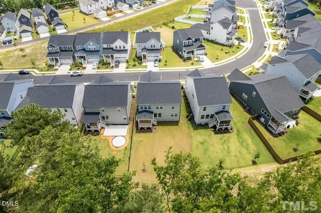 a view of a park with tree s