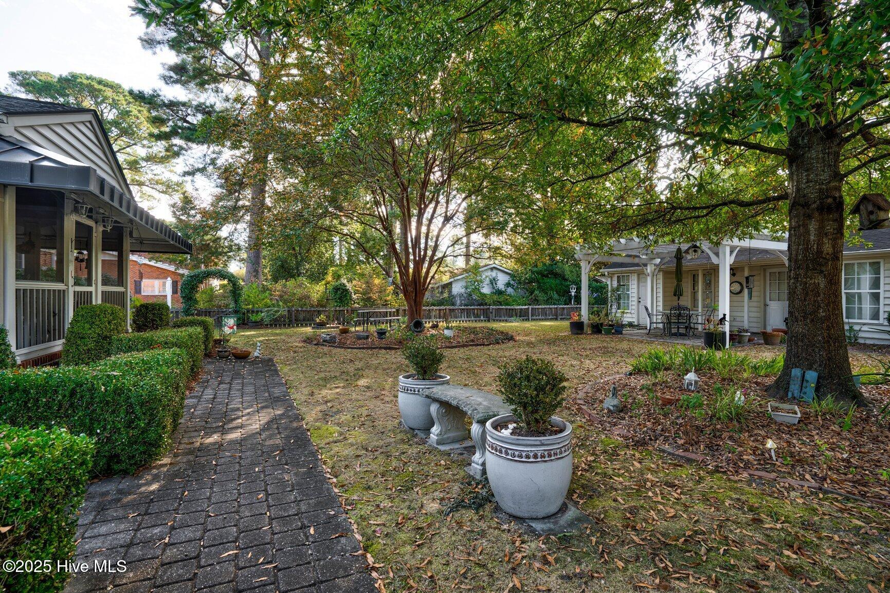 3617 Woodlawn Road Rocky Mount, NC 27804 - Photo 5 of 41 Quiet and peaceful backyard.