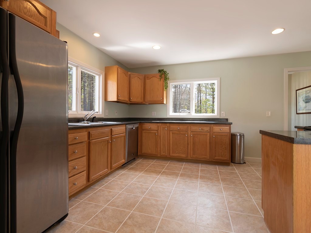 124 Old Mill Road Charlestown, RI 02813 - Photo 3 of 18 Kitchen w/ Ceramic tile floor