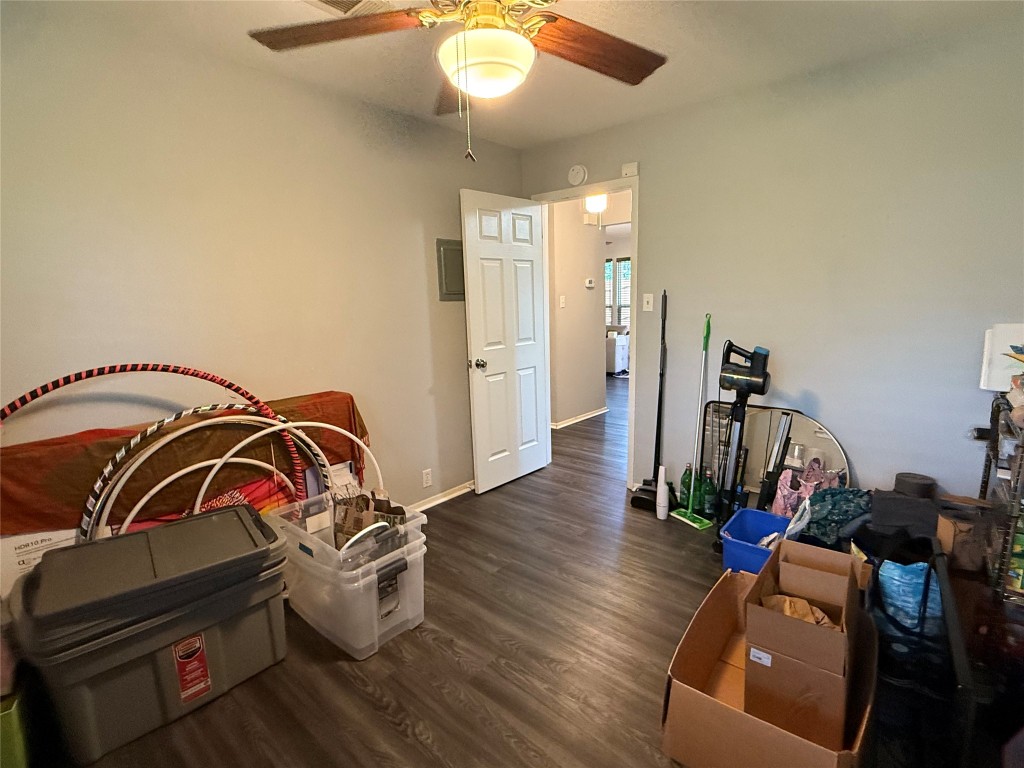 816 Ramble Lane, Unit B Austin, TX 78745 - Photo 19 of 27 a view of room with wooden floor