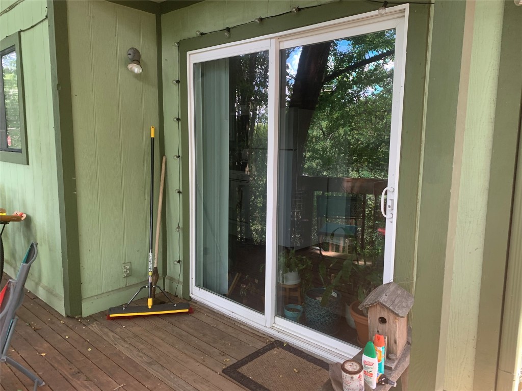 816 Ramble Lane, Unit B Austin, TX 78745 - Photo 27 of 27 a view of front door with wooden floor