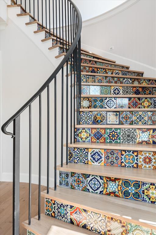 2959 Sunset Boulevard Flower Mound, TX 75022 - Photo 14 of 26 Stair Details