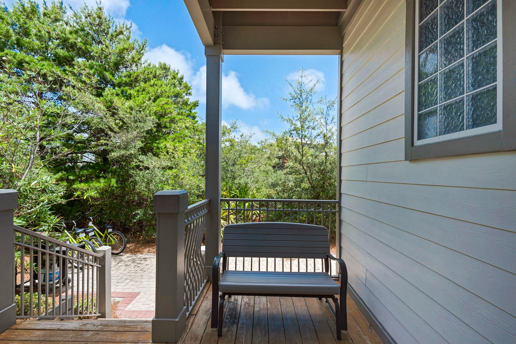 41 East Blue Crab Loop Inlet Beach, FL 32461 - Photo 11 of 63 a view of a patio with a table and chairs