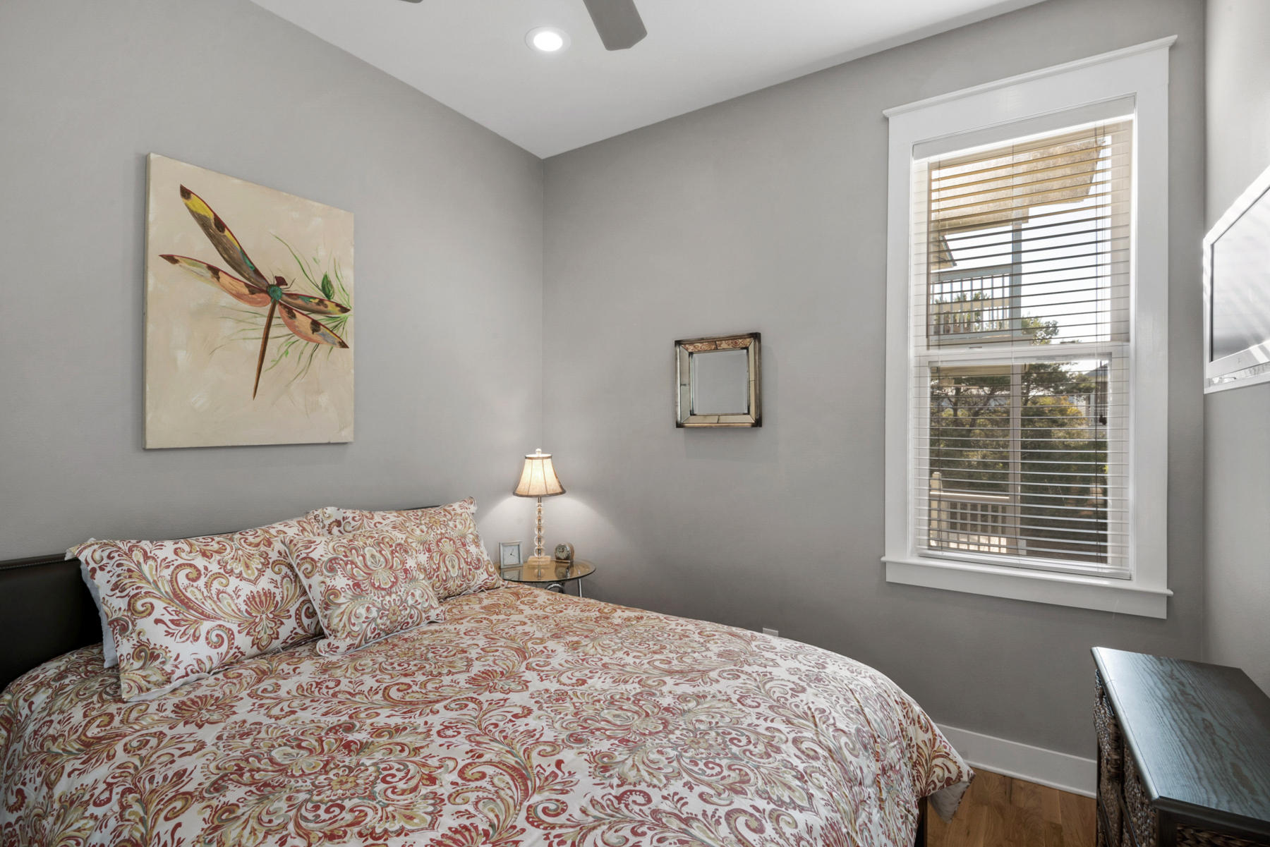 41 East Blue Crab Loop Inlet Beach, FL 32461 - Photo 36 of 63 a bedroom with a bed and a window