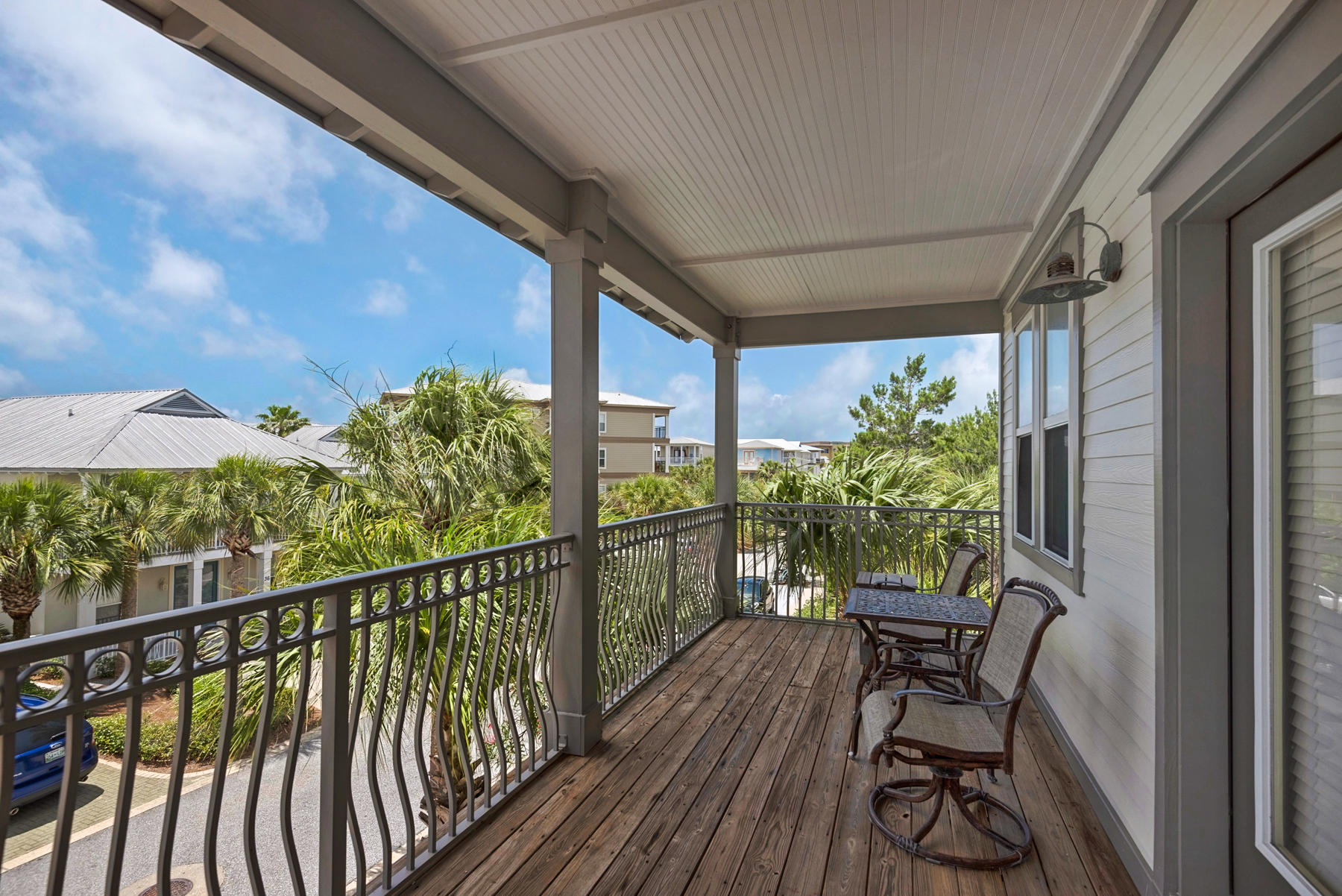41 East Blue Crab Loop Inlet Beach, FL 32461 - Photo 49 of 63 a view of a balcony with chairs