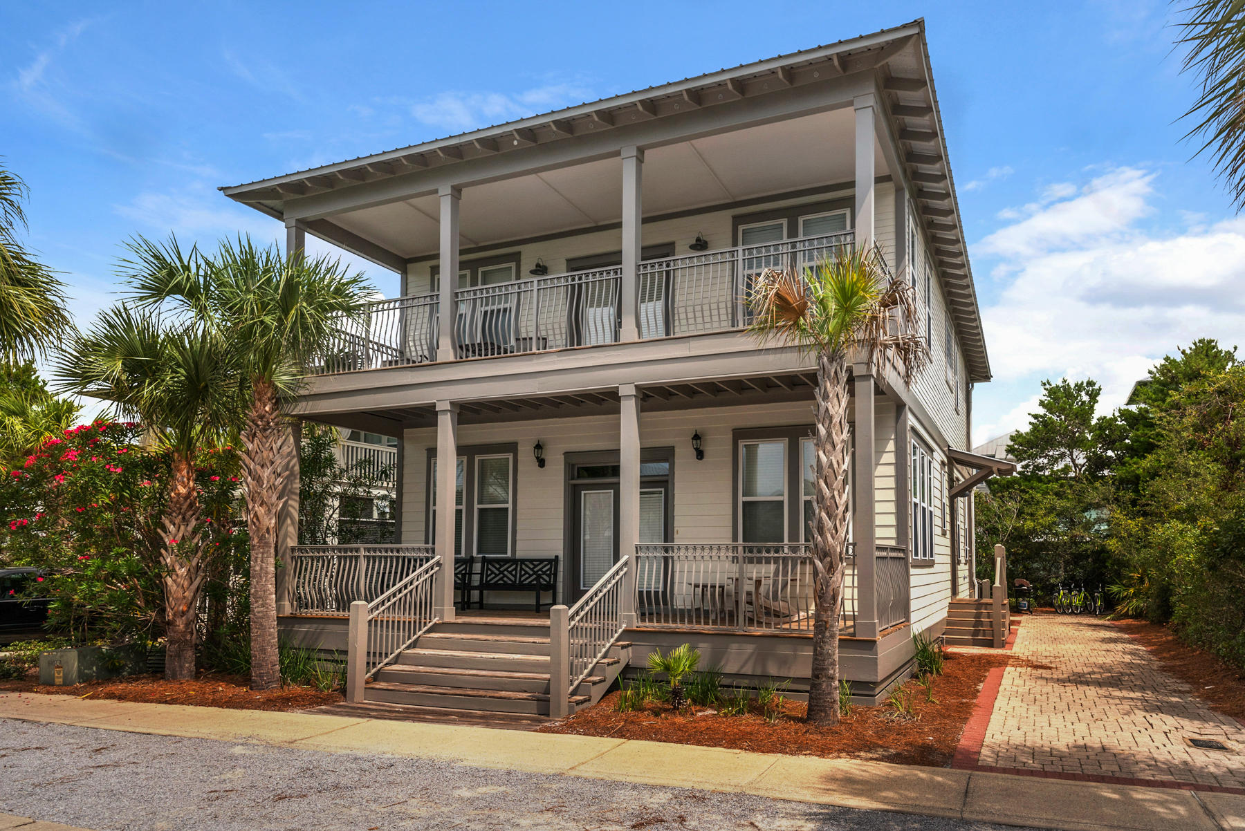 41 East Blue Crab Loop Inlet Beach, FL 32461 - Photo 6 of 63 front view of a house with a small yard