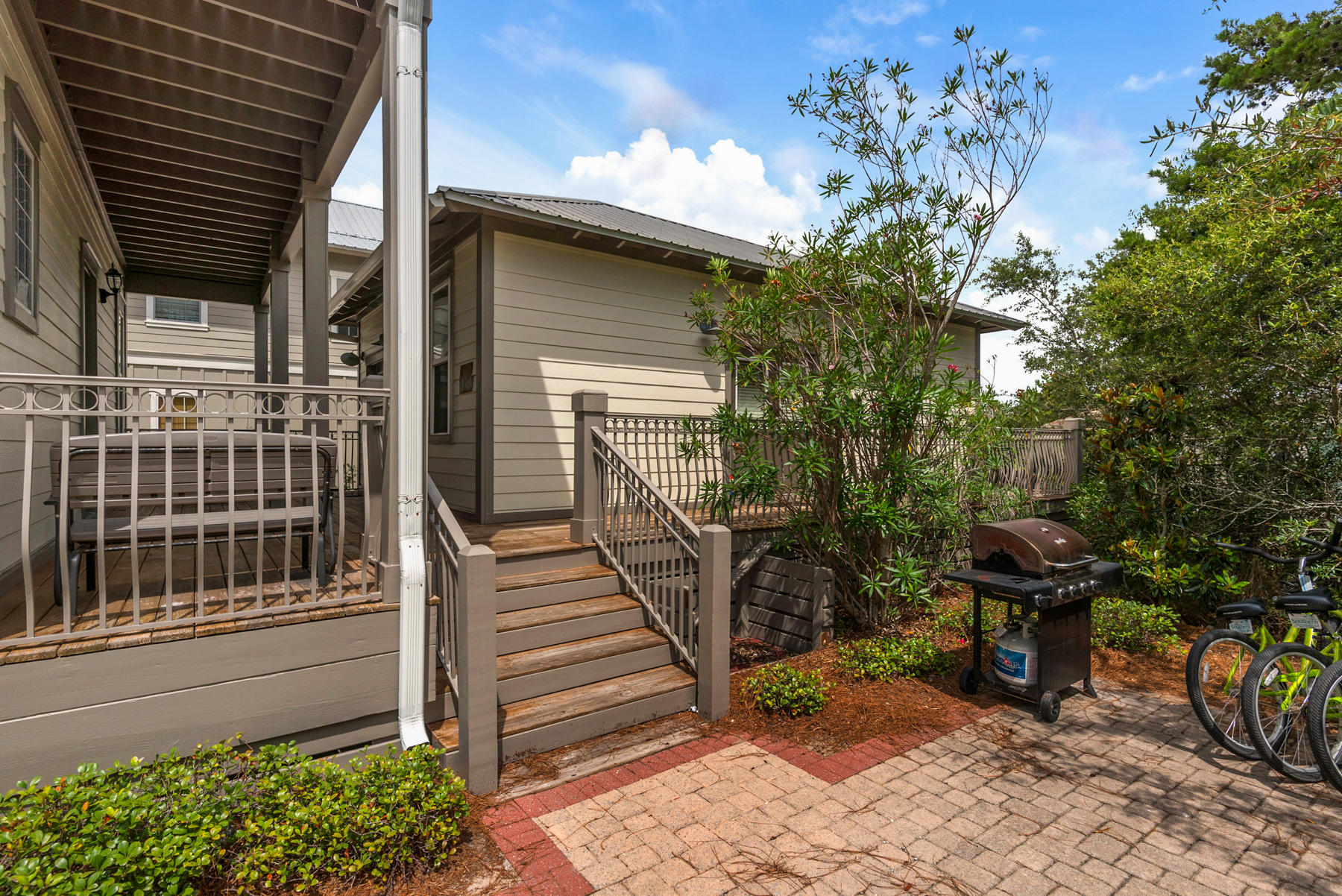 41 East Blue Crab Loop Inlet Beach, FL 32461 - Photo 10 of 63 a view of a house with a bench
