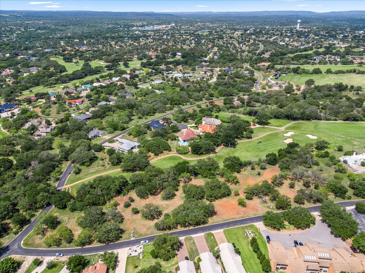 8002 Lachite Drive Horseshoe Bay, TX 78657 - Photo 19 of 33 Aerial view of property's location featuring Ram Rock golf course