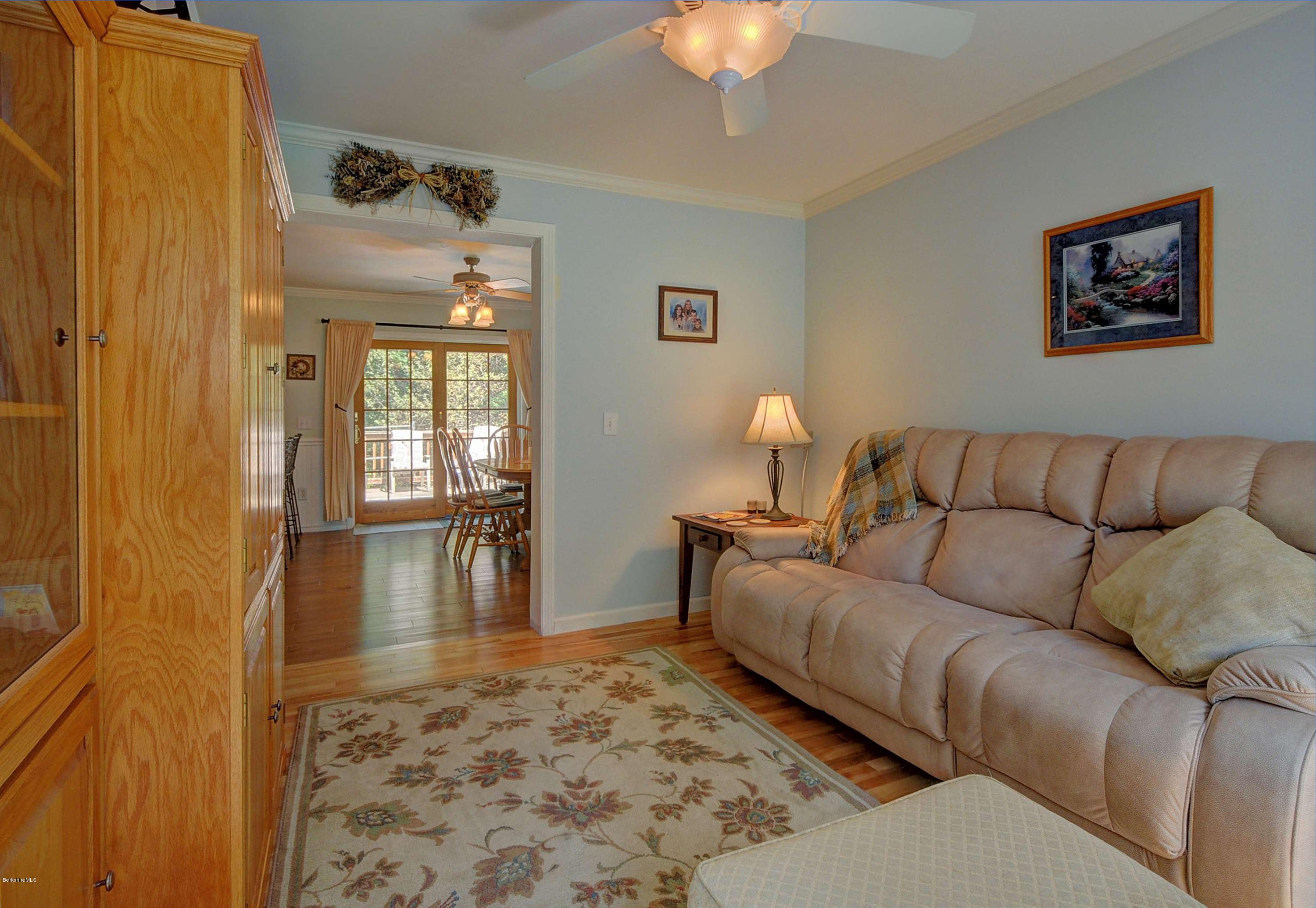 265 Smith Road Hinsdale, MA 01235 - Photo 20 of 27 a living room with furniture and a flat screen tv