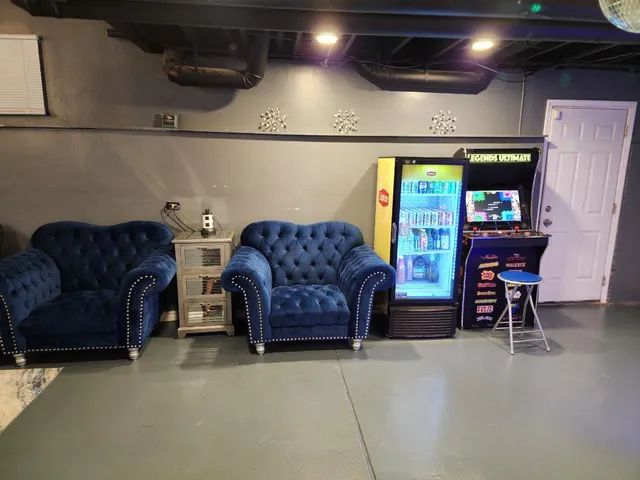a stove top oven sitting inside of a kitchen