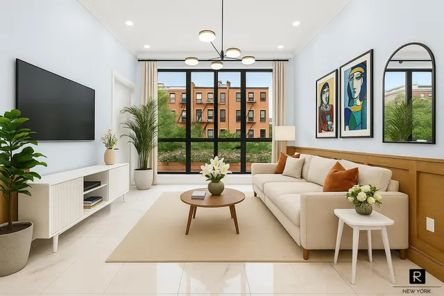 a picture of a book and a white bed