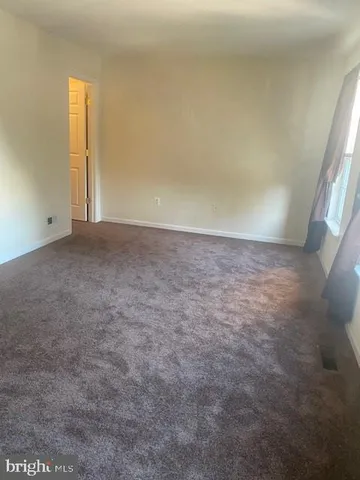 a view of empty room