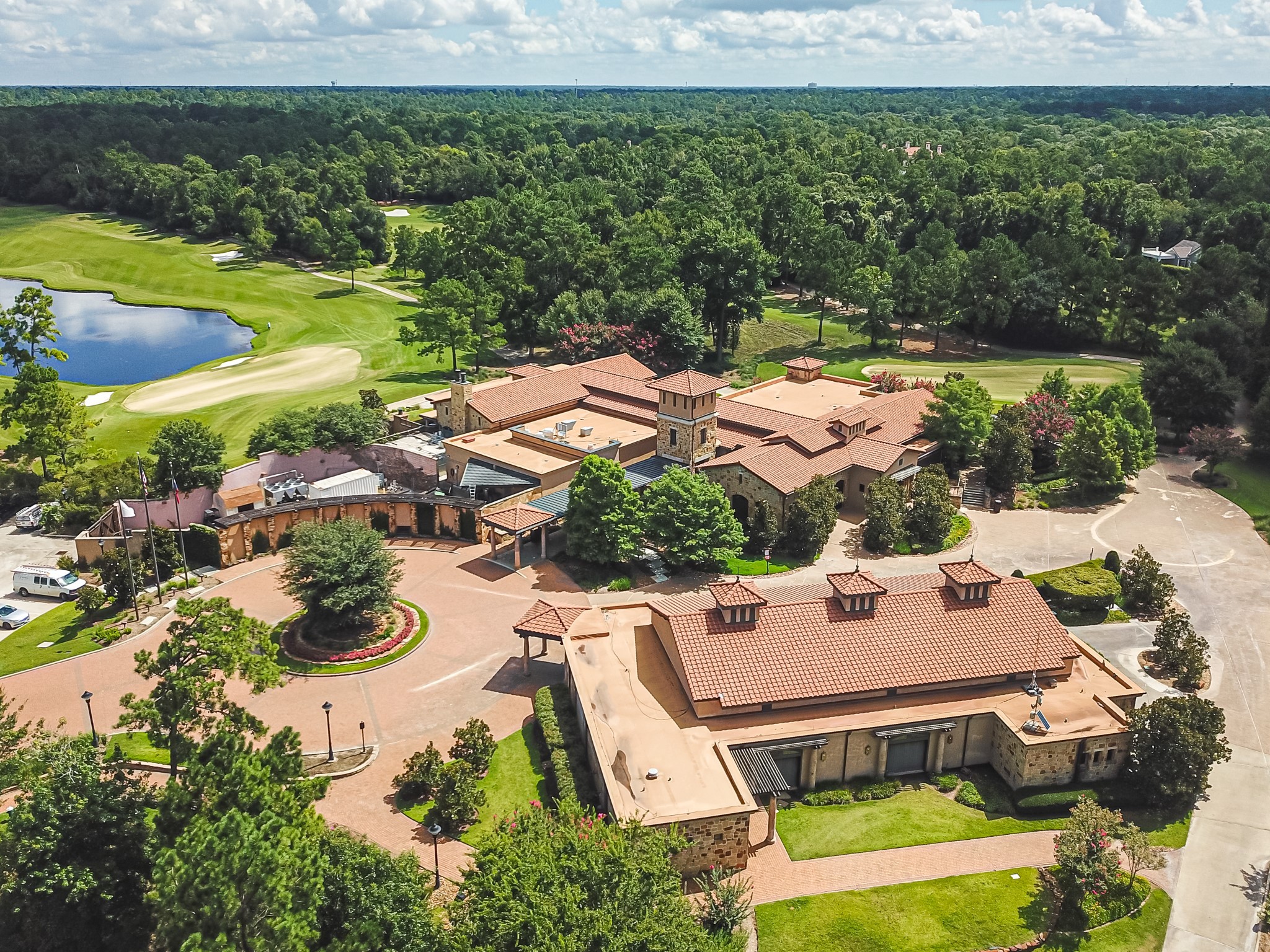 123 Mediterra Way Spring, TX 77389 - Photo 19 of 30 an aerial view of residential house with outdoor space