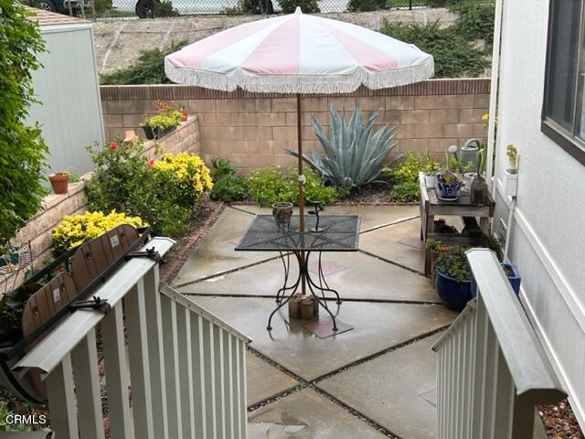 250 East Telegraph Road, Unit 306 Fillmore, CA 93015 - Photo 15 of 54 Back Patio-1