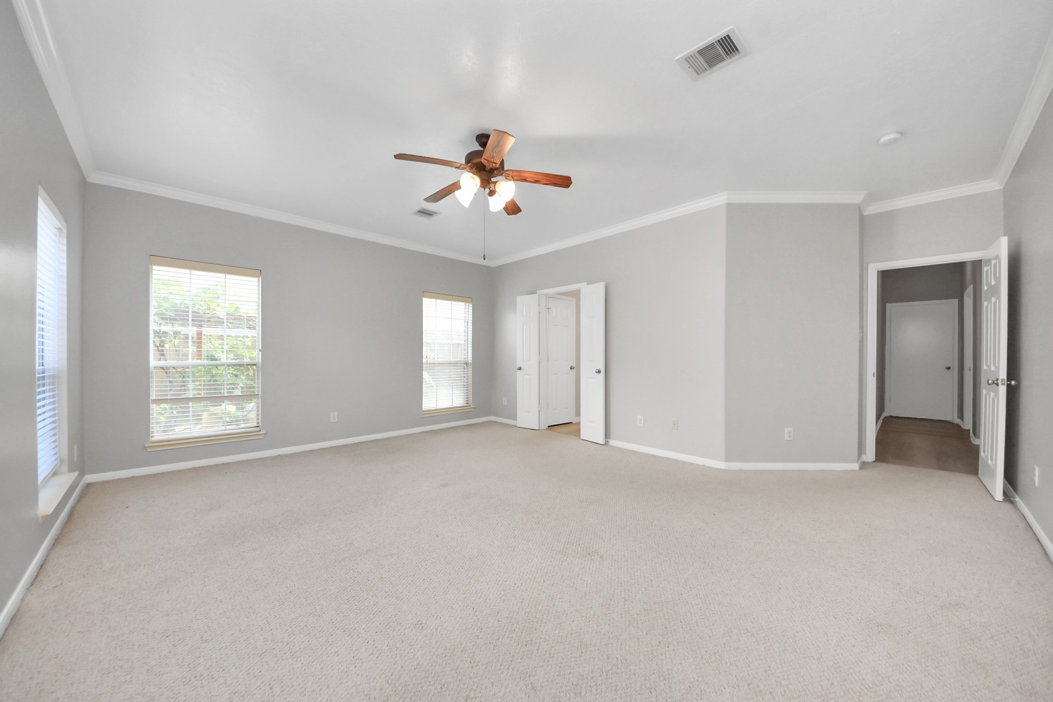 6803 Chapelfield Lane Houston, TX 77049 - Photo 33 of 50 a view of an empty room with a window