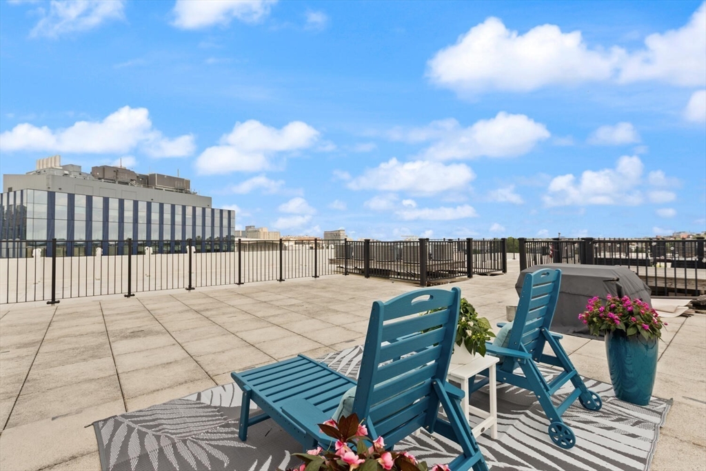 45 West 3rd Street, Unit 512 Boston, MA 02127 - Photo 30 of 40 a view of a terrace with seating area
