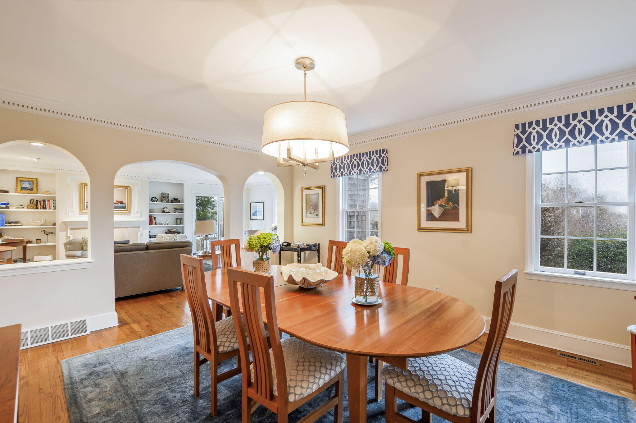 20 Stanley Place Hyannis, MA 02601 - Photo 13 of 37 a view of a dining room with furniture window and wooden floor