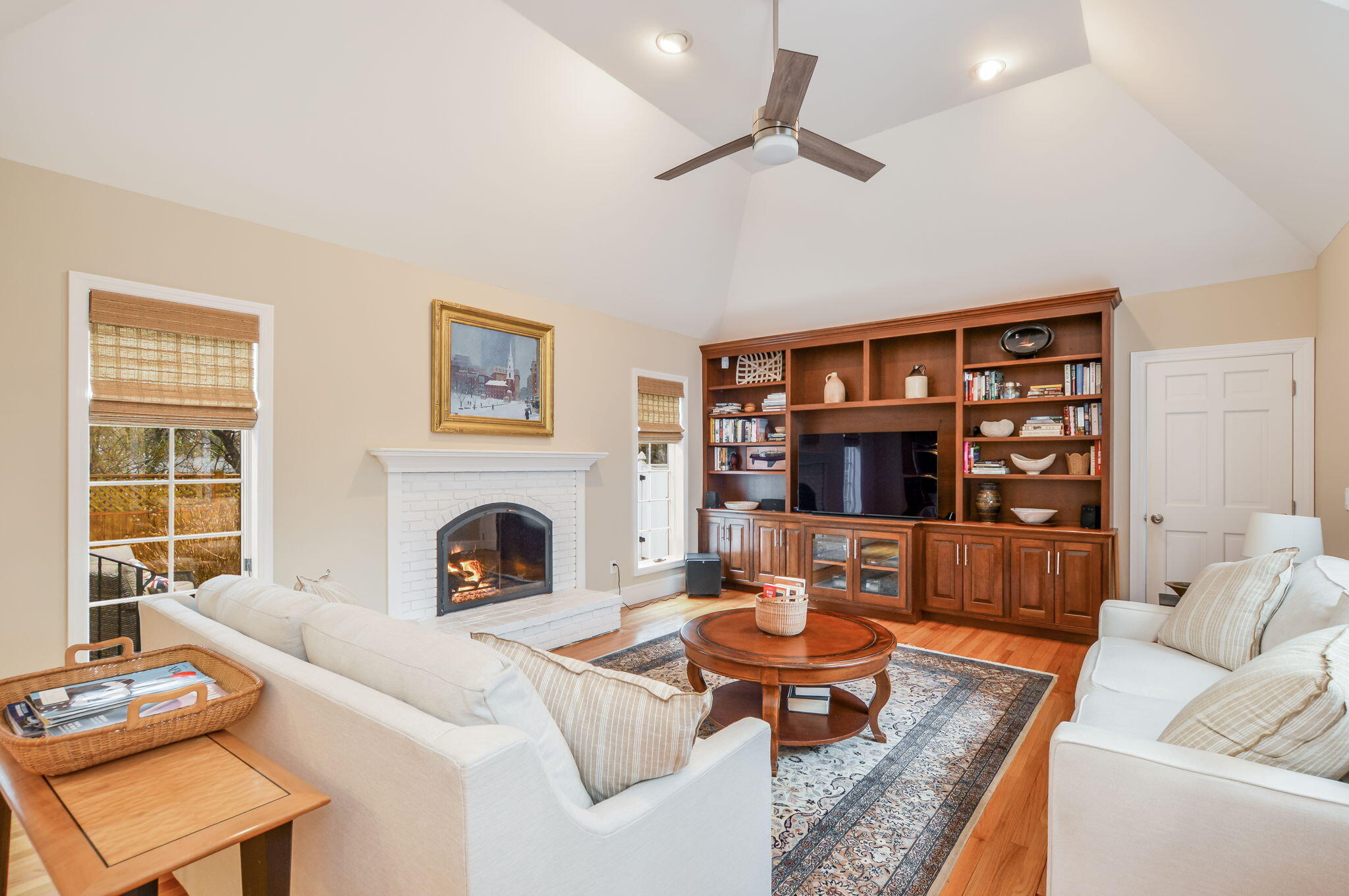 20 Stanley Place Hyannis, MA 02601 - Photo 18 of 37 a living room with furniture and a fireplace