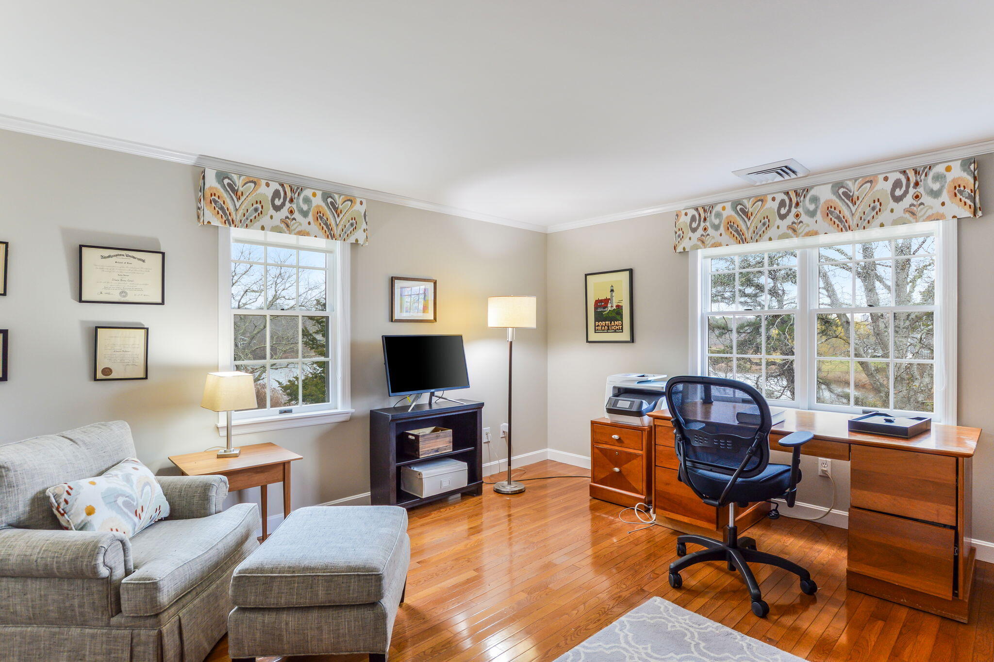 20 Stanley Place Hyannis, MA 02601 - Photo 30 of 37 a living room with furniture and a flat screen tv