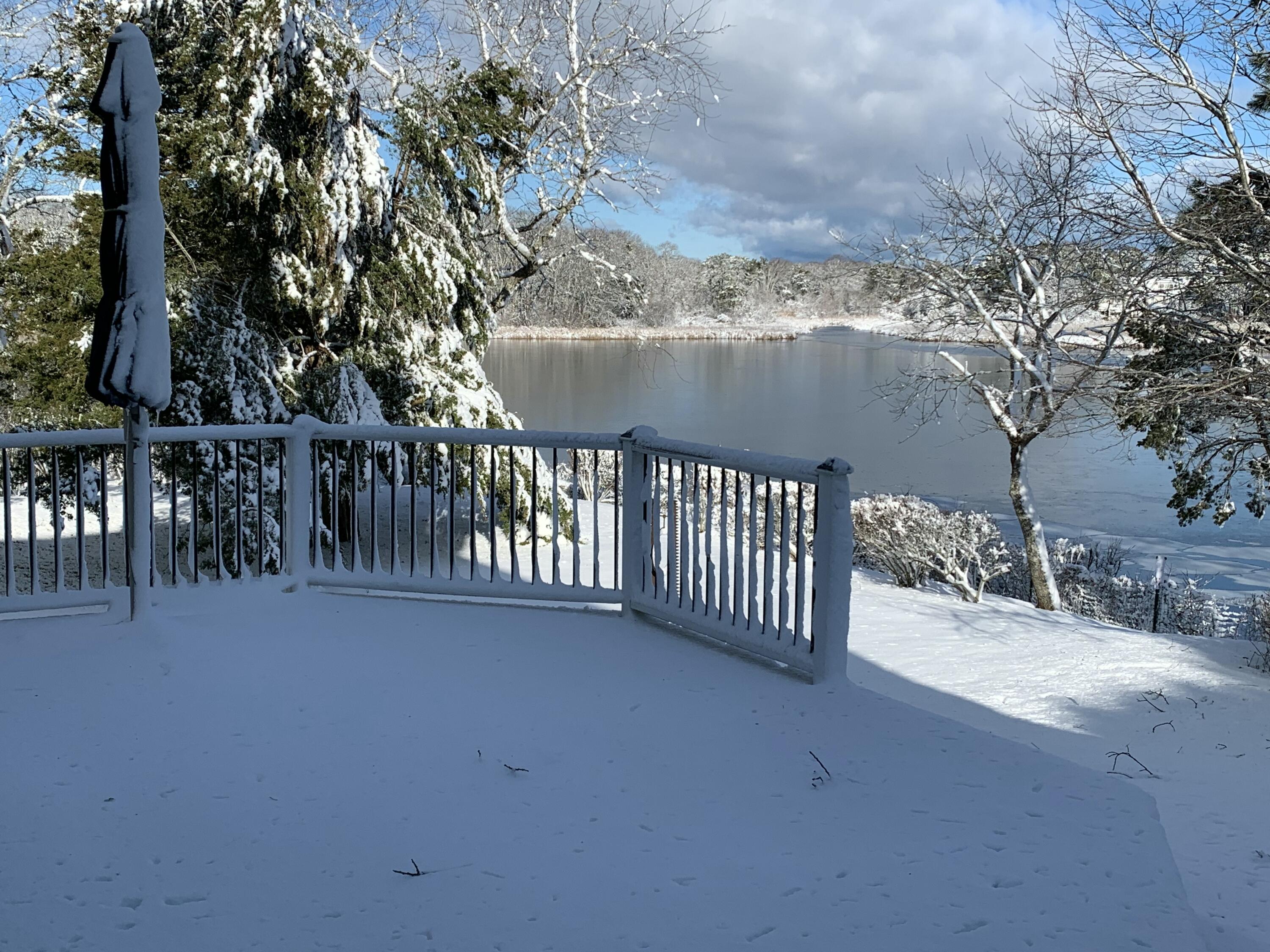 20 Stanley Place Hyannis, MA 02601 - Photo 35 of 37 a view of a porch with a bench in balcony