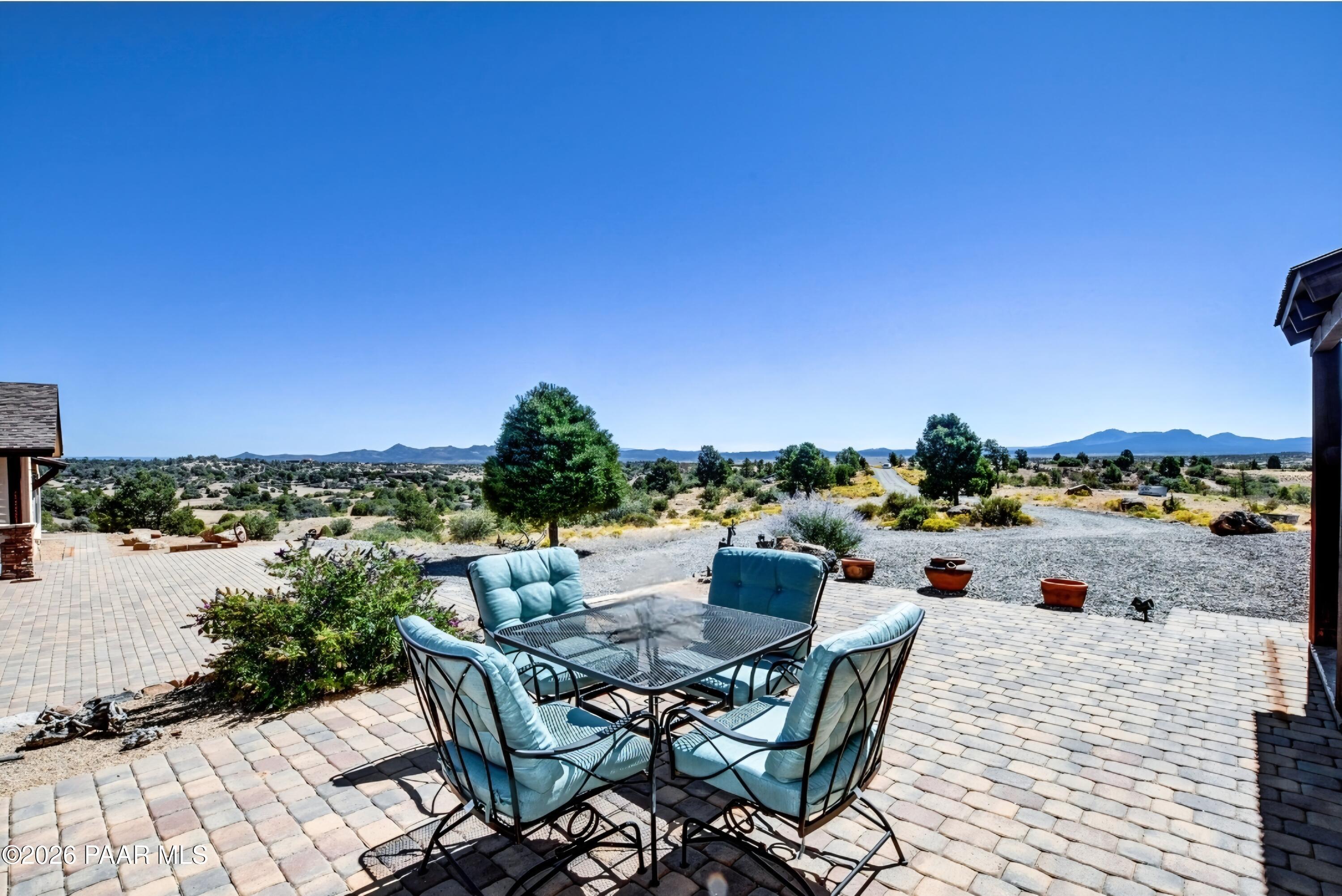 20202 North Las Vegas Road Prescott, AZ 86305 - Photo 11 of 93 a view of a terrace with furniture and outdoor space