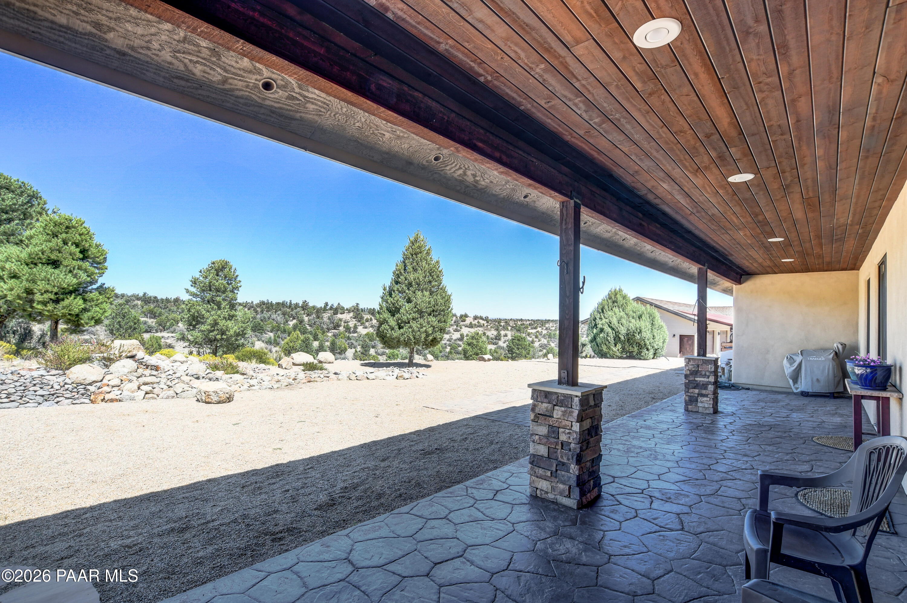 20202 North Las Vegas Road Prescott, AZ 86305 - Photo 27 of 93 Back Patio 2