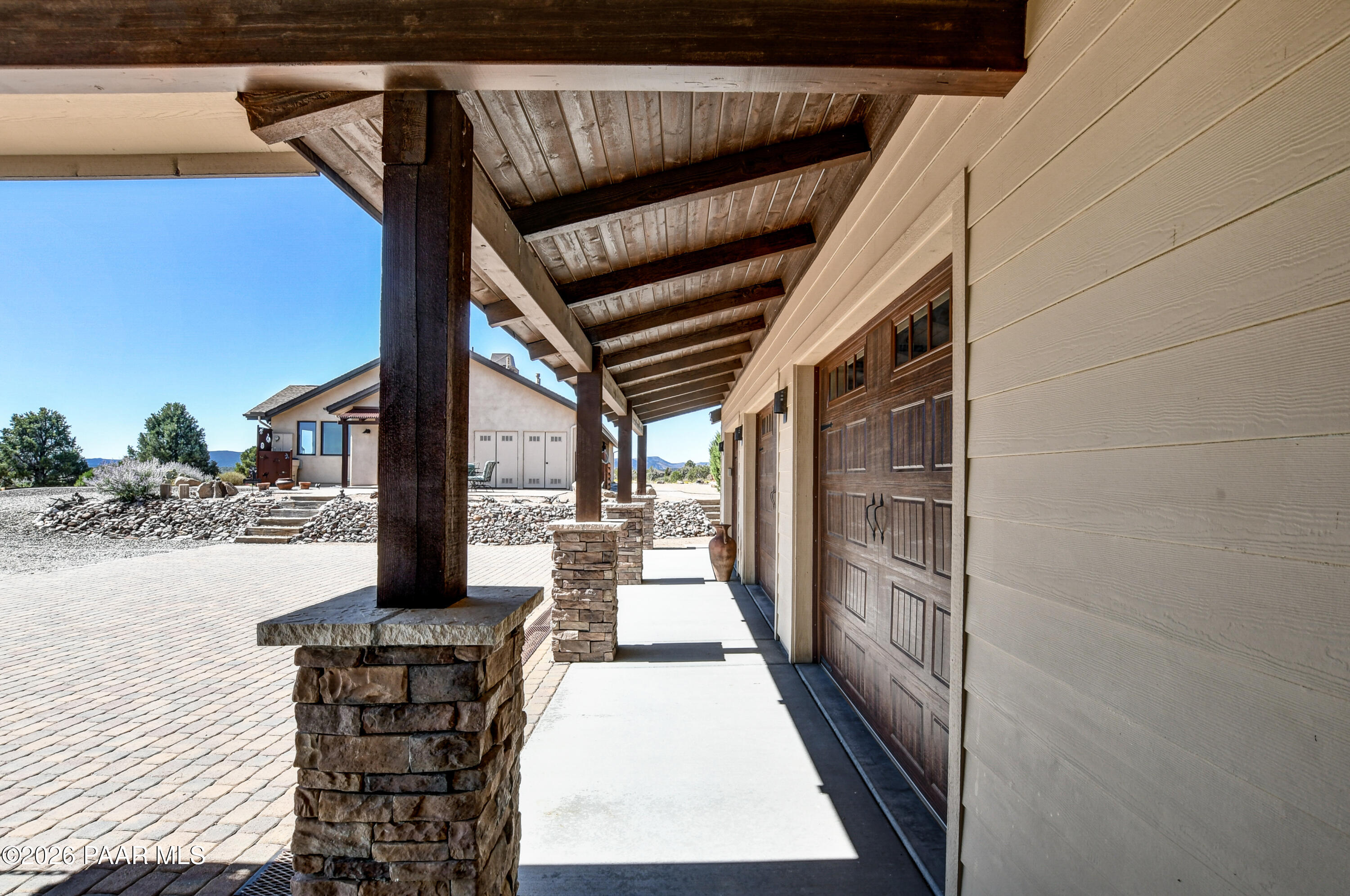 20202 North Las Vegas Road Prescott, AZ 86305 - Photo 57 of 93 Guest House Front Patio 1