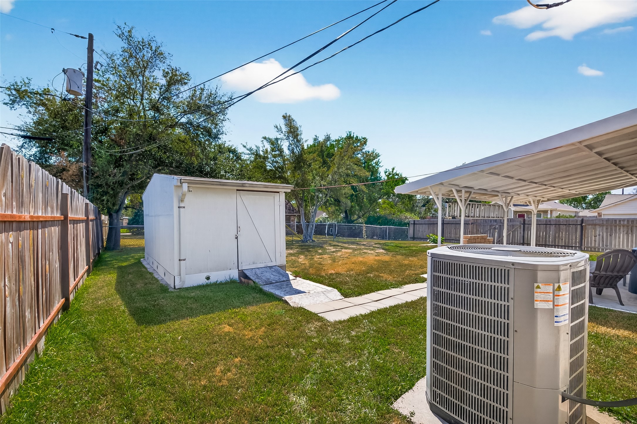 4802 Mistletoe Road Pasadena, TX 77505 - Photo 40 of 41 a view of a house with backyard and sitting area