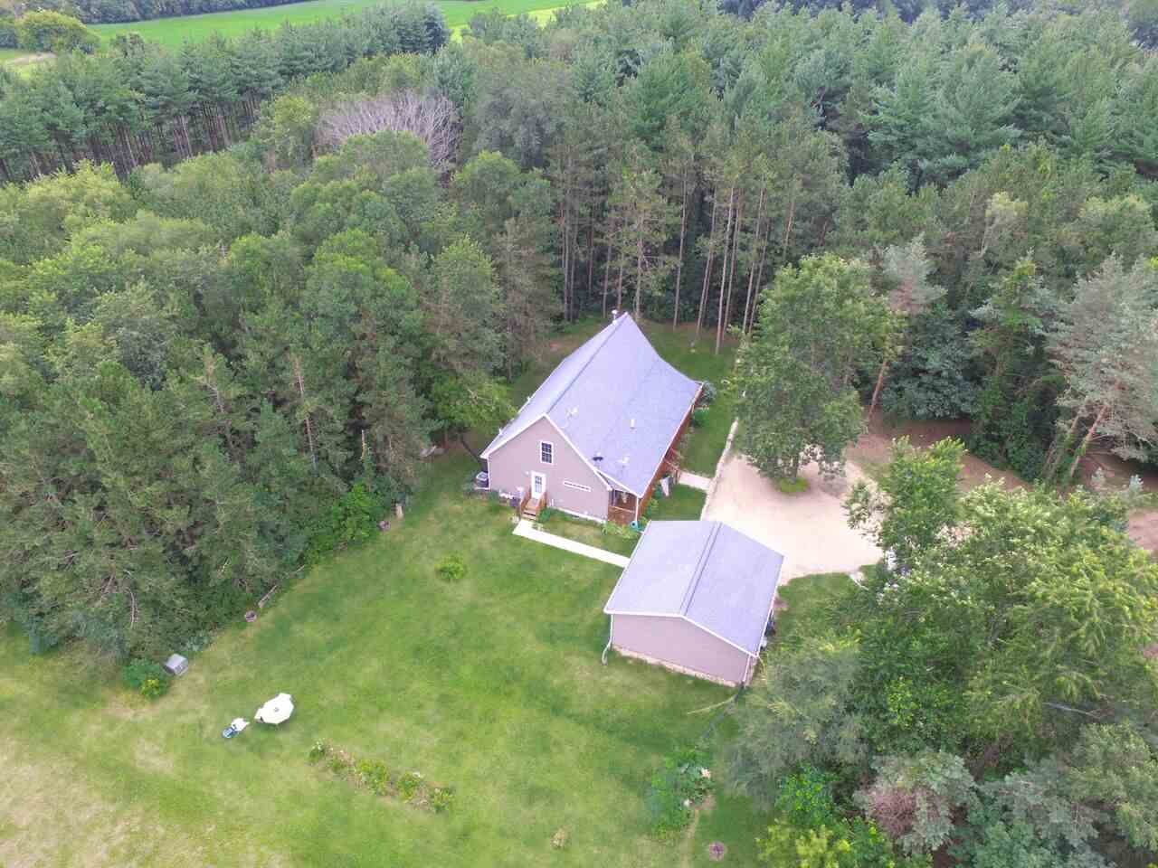 15813 Prairie Road South Beloit, IL 61080 - Photo 3 of 22 an aerial view of house with yard swimming pool and outdoor seating