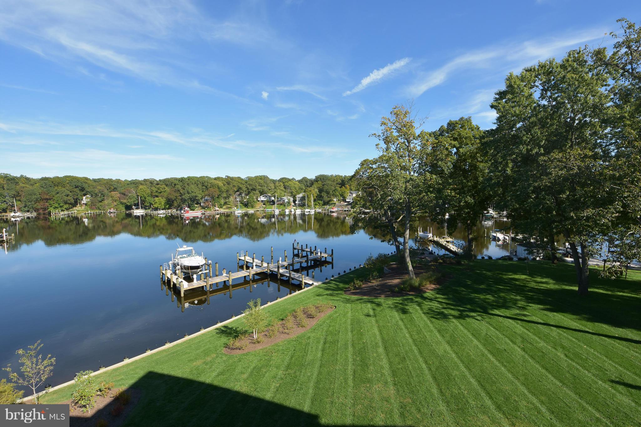 143 Inverness Road, Unit 4 Severna Park, MD 21146 - Photo 2 of 22 View to the community marina on the Magothy River