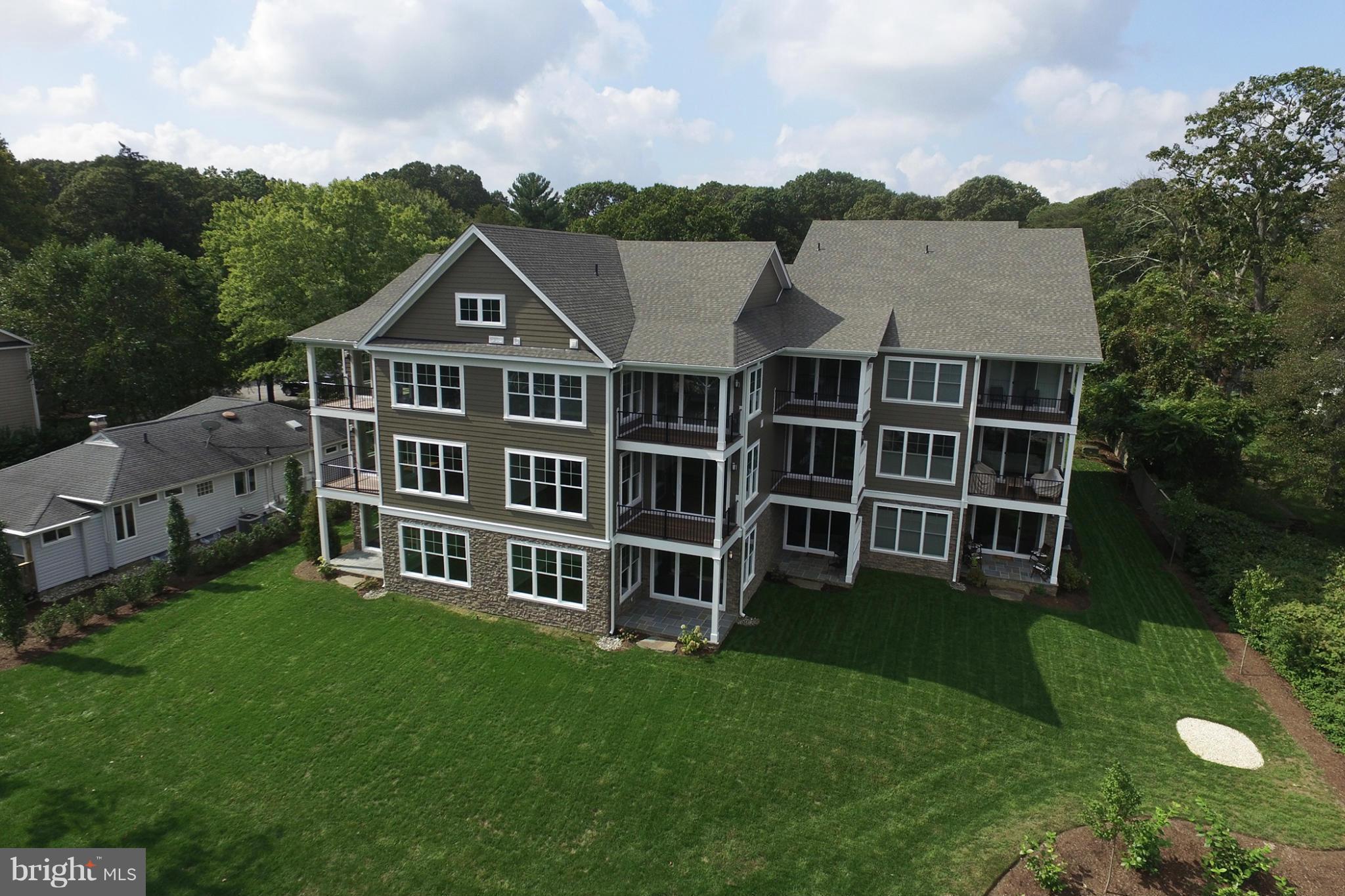 143 Inverness Road, Unit 4 Severna Park, MD 21146 - Photo 9 of 22 Aerial view of the 4 townhomes