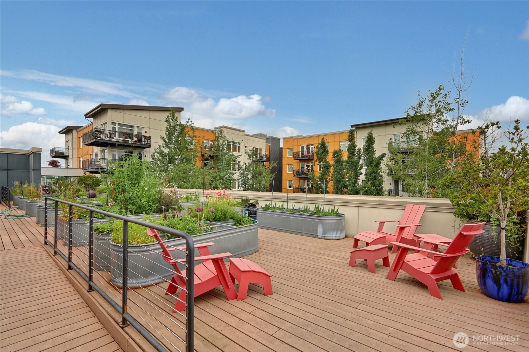 15100 6th Avenue Southwest, Unit 723 Burien, WA 98166 - Photo 22 of 23 a view of a balcony with chairs