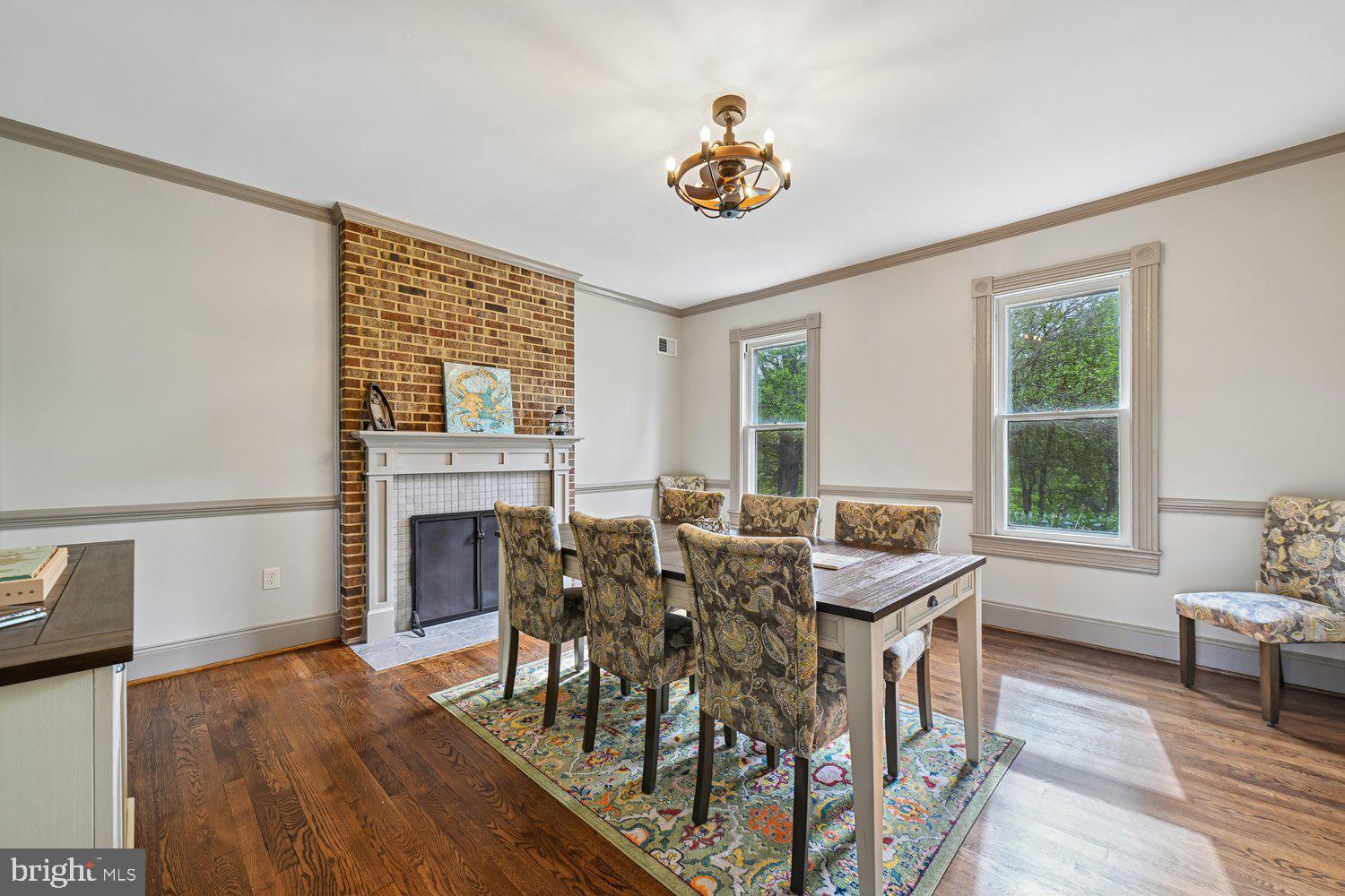 17401 Milltown Landing Road Brandywine, MD 20613 - Photo 13 of 96 a view of a dining room with furniture window and outside view