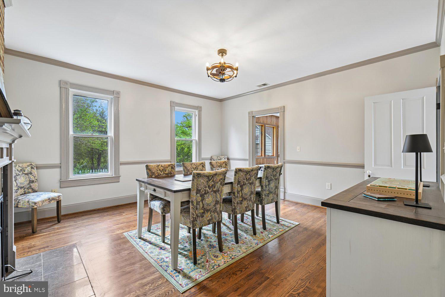 17401 Milltown Landing Road Brandywine, MD 20613 - Photo 24 of 96 a view of a dining room with furniture window and outside view