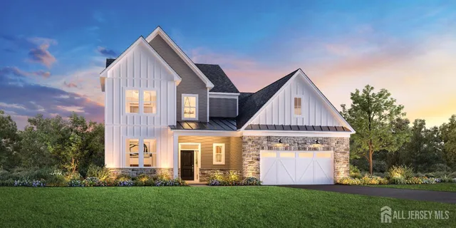 front view of house with a yard