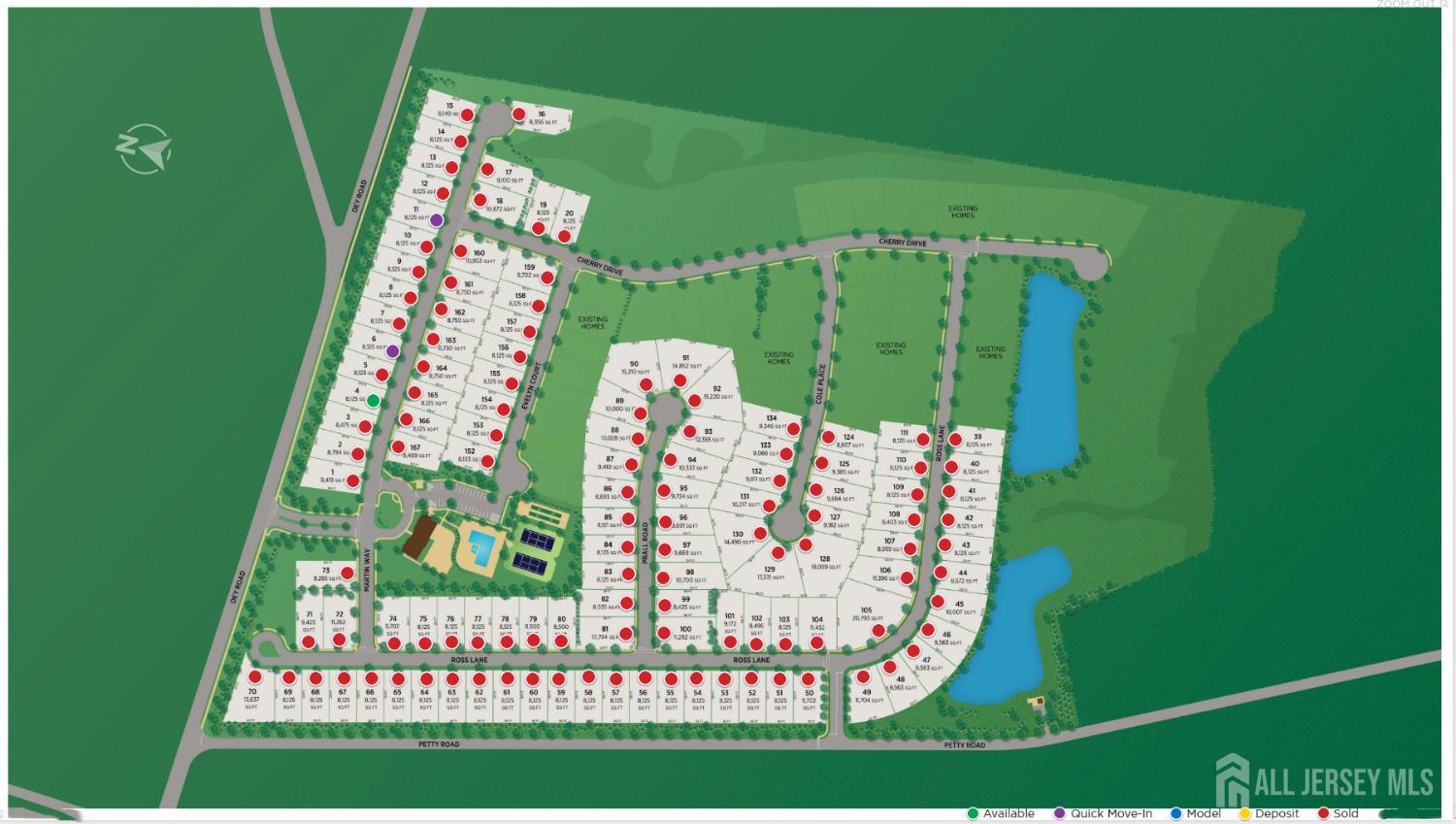 25 Martin Way Cranbury, NJ 08512 - Photo 11 of 11 a view of swimming pool from a balcony