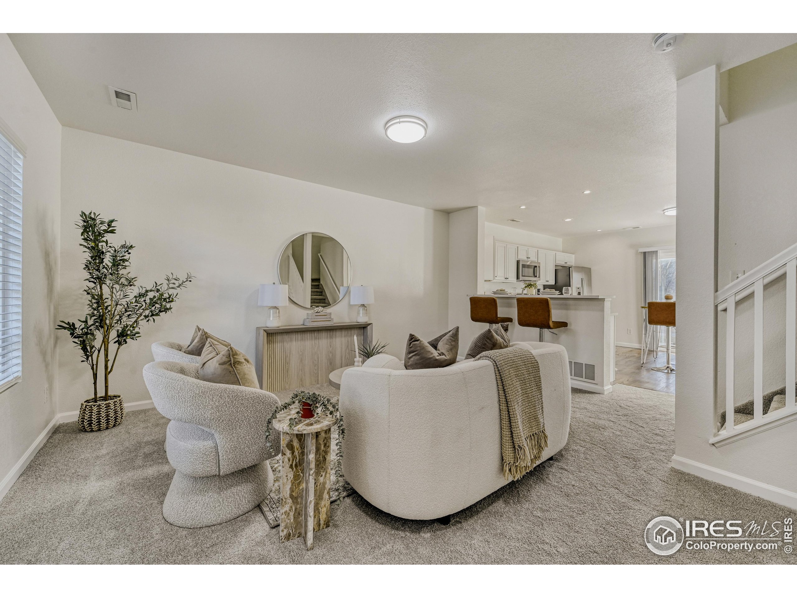 6130 Gorham Street Frederick, CO 80530 - Photo 4 of 48 a living room with furniture and a potted plant