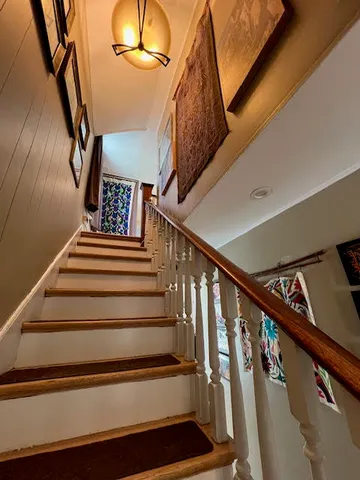 a view of entryway and hall