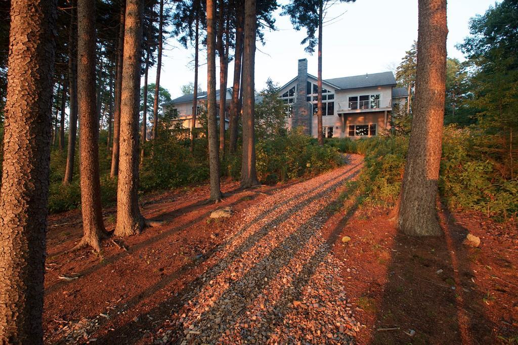 149 Treasure Point Road Tenants Harbor, ME 04860 - Photo 26 of 30 Home viewed from path to shore...