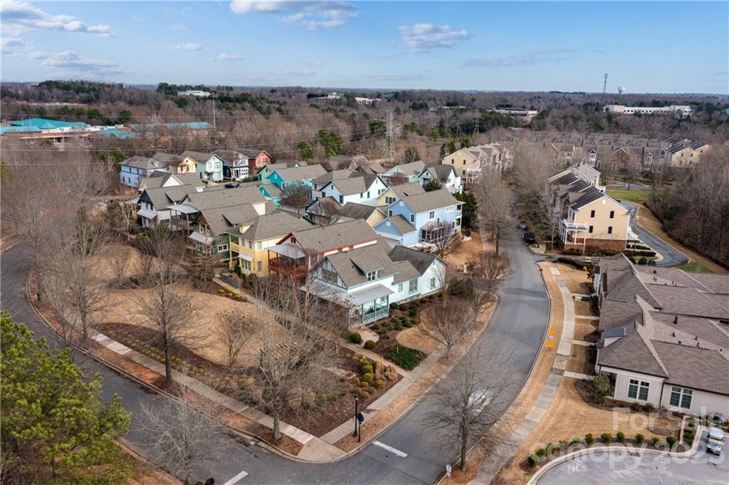 205 Coneflower Place Fort Mill, SC 29708 - Photo 27 of 38 an aerial view of a house with a lake view