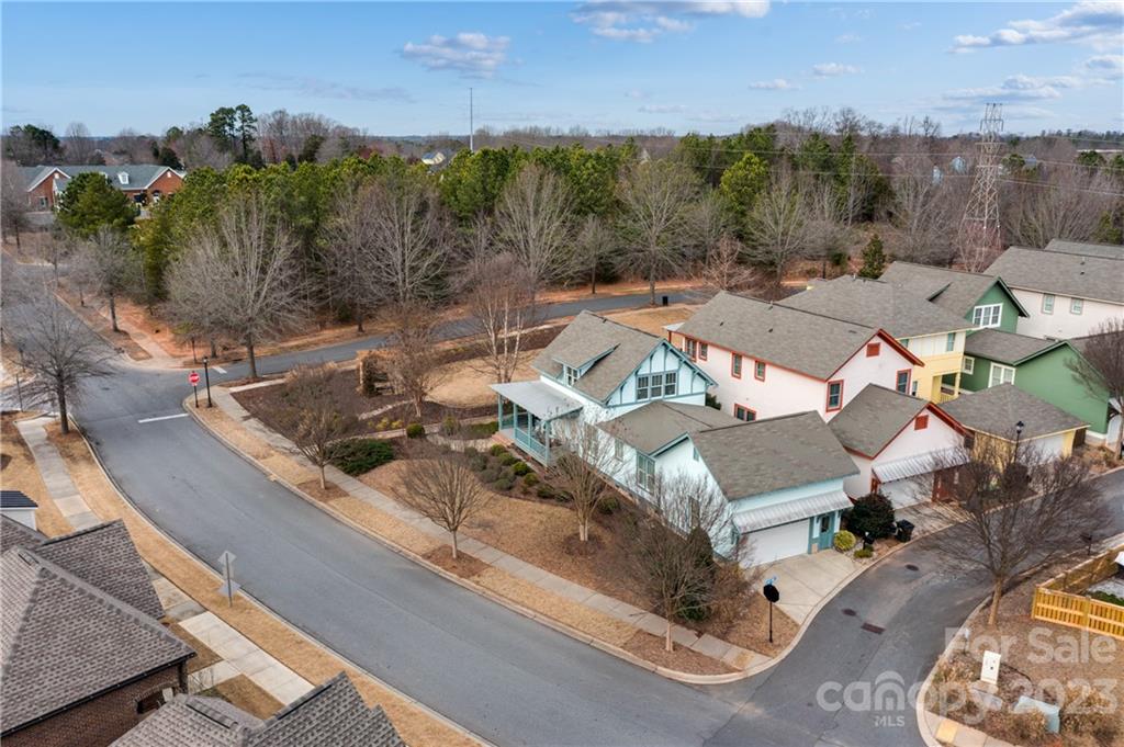 205 Coneflower Place Fort Mill, SC 29708 - Photo 28 of 38 an aerial view of a house with a yard