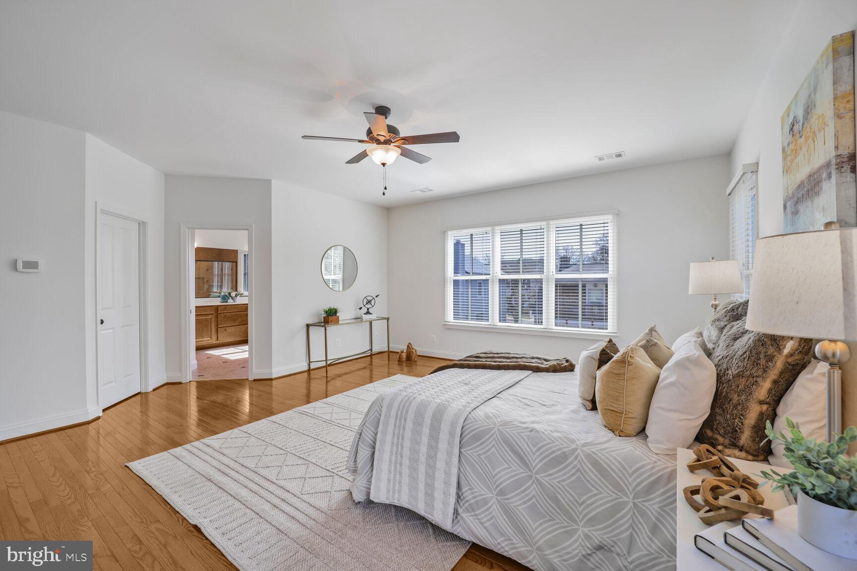 4814 25th Road North Arlington, VA 22207 - Photo 22 of 45 a bedroom with a large bed and a window
