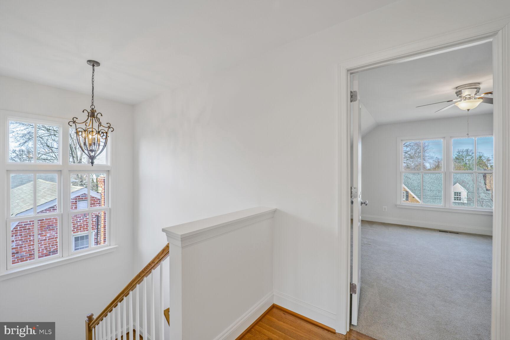4814 25th Road North Arlington, VA 22207 - Photo 30 of 45 a view of a hallway with windows